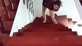 My young 18+ housewife stepmom stuck and was fucked