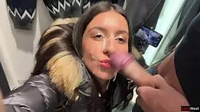 Huge cum facials on faces and in mouths!