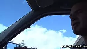 Big Dick For Big Tit Latina Newbie In Casting.