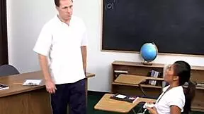 rubbing dick in her face during deepthroat