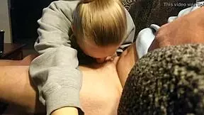 Petite Beauty Sucks Cock With Extraordinary Skill And Passion