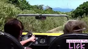 Tarra White Eats Pussy at Beach 😋