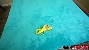 Stepmom Cares for Horny Stepson in Taboo POV