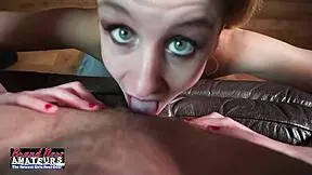 Slim Pony Tails Blonde Pixie Is About 2 Eat Ass & Dick During Audition