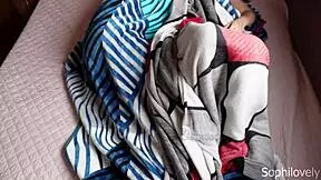 18-Year-Old Stepsister Loves Being Fucked Sideways In Homemade Porn