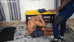 Latina Personal Trainer Fulfills Anal Dream with Big Tits and Monster Cock