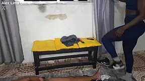 Latina Personal Trainer Fulfills Anal Dream with Big Tits and Monster Cock