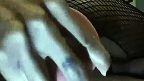 Why does this ebony emo slut Tavaius Deshawn masturbate solo as Chris Brown's biggest fan?