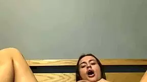 tattooed scottish slut enjoying solo play with her body