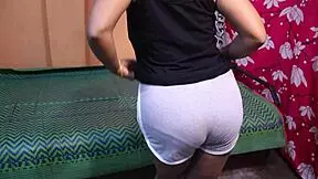 Indian girl dances naked at birthday party with boyfriend