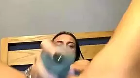 tattooed scottish slut enjoying solo play with her body