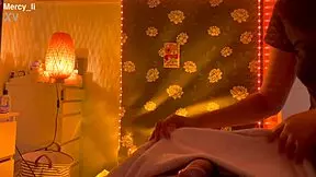 I Give Private Asian Massage POV with Huge Cock Teasing