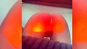 Beautiful brunette stepdaughter dances in lingerie full of desire