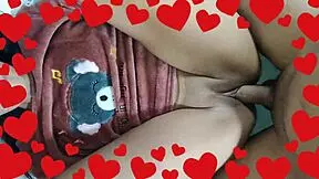 Fucking My Stepdaughter in Missionary Until She Made Me Cum on Her Shaved Pussy and Thats How We Celebrated Valentines Day