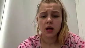 Extreme masturbating in the locker room