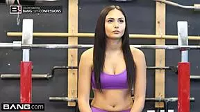 bang confessions: ariana marie fucks a random guy at the gym 😈