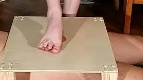 Domina Stomps Cock With Bare Feet And Gives Footjob Pt1 Hd