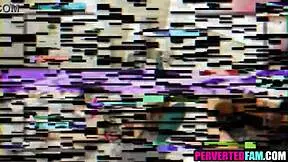 Stepdad installs hidden camera in stepdaughter's bedroom for secret spying.