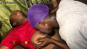 watch this ebony girl get oiled and fucked