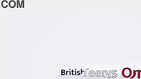 Hot British Alt College Student Masturbates To Orgasm In Uniform