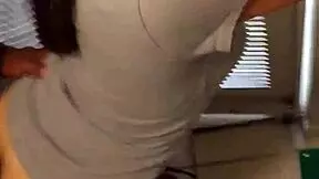 creampie in her pussy during a quick laundry room fuck 😏