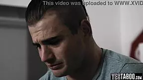 lonely milf stepmom fucks big dick stepson