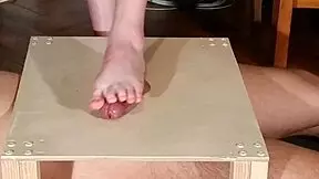 Domina Stomps Cock With Bare Feet And Gives Footjob Pt1 Hd