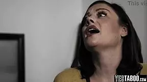 lonely milf stepmom fucks big dick stepson