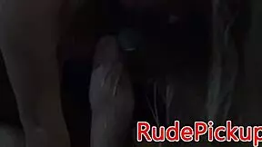 pulled teen babe tied up for a rough cock ride in public outdoor bondage