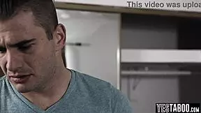 lonely milf stepmom fucks big dick stepson