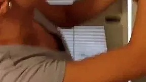 creampie in her pussy during a quick laundry room fuck 😏