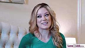 strapon fucking my blindfolded big tits mature stepmommy