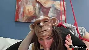 Horny Teen Brought In Ass Hole Madhouse For Awkward Treatment