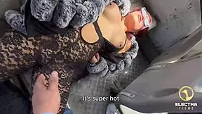 peruvian redhead fucks bus conductor to avoid paying fare