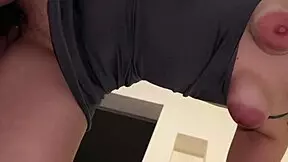 Stranger Boy Creampies Pussy in Party Room