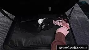 Old guy makes young beauty orgasm with hardcore fucking