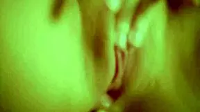 turned 19 and opened her ass with giant dildo