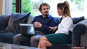 Shall I Share My Crush With My Roommate For A Threesome Blowjob Fucking?