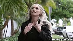 Blonde Milf Mysha Mynx Gets A Hard Face Fuck From The Aggressive Stud