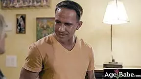 I Slammed An Old Woman's Pussy Spooning From Behind Until She Came On My Shaft