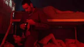 stepdaughter plays with her cunt watching best friend get fucked by hot stepdad - famlust