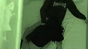 After party with hot young college girlfriend