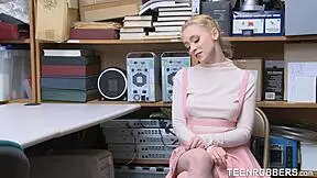 punished thief athena rayne in office