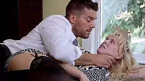 Big cock man fucks teen 18+ and fiance in rough threesome