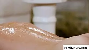 erotic massage threesome with wet licking and kissing 😘