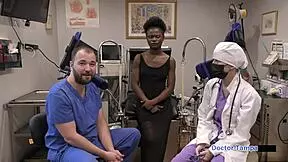 dr tampa examines my neighbor rina arem in her first gyno