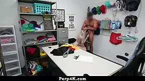 Hey, I caught this teen hiding expensive underwear under her hijab, and she sucked my cock