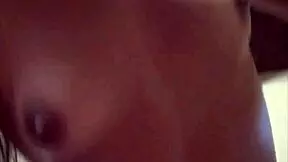 Hot Skinny Latina Babe Chugs Cock