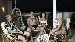 Watch bruna michelly and ale siewert in bora cast with bruna carlos and matheus caetano - part 1 on sheer red