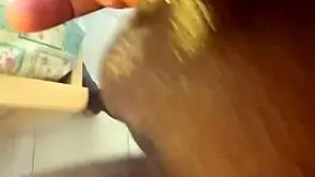 i deep throated my sextoy after work and came so fast lol